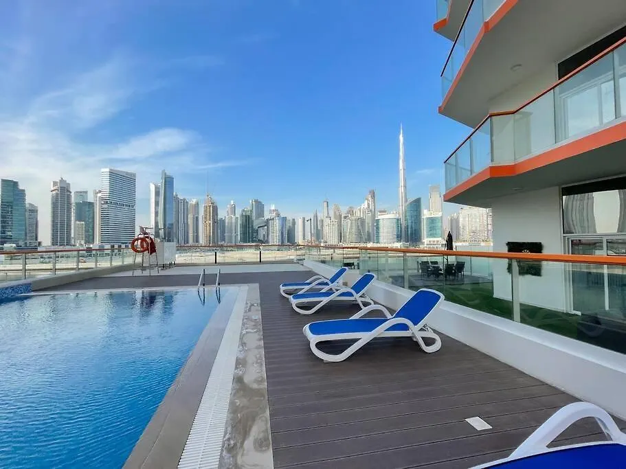 دبي Cobalt Apartment With Burj Khalifa View- Suiteable 0*,  الإمارات العربية المتحدة